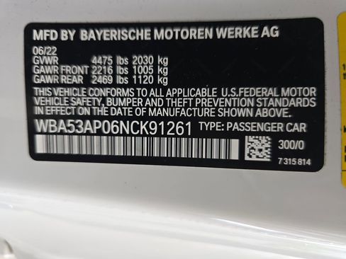 Certified 2022 BMW 430i 430i w/ M Sport Package image 31