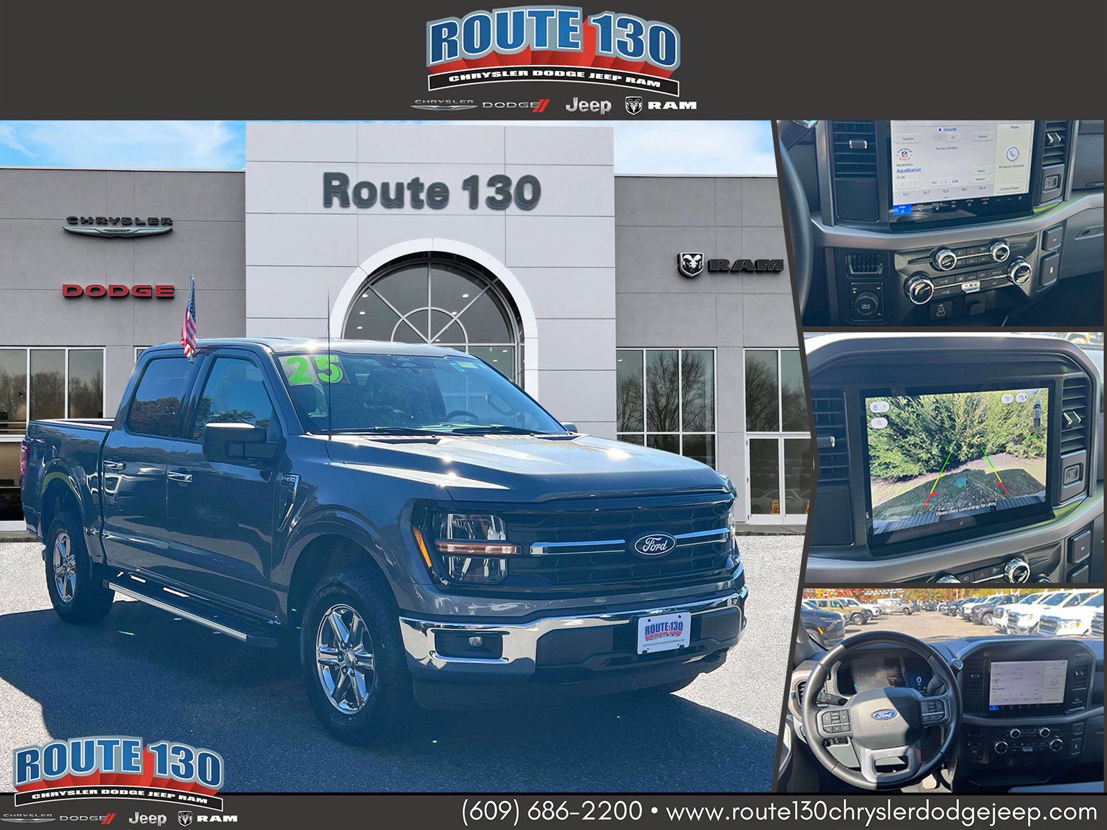 Used 2025 Ford F150 XLT w/ Equipment Group 301A Standard AWD/4WD image 1
