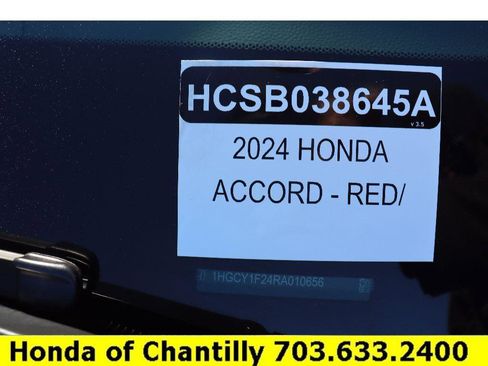 Certified 2024 Honda Accord LX image 34