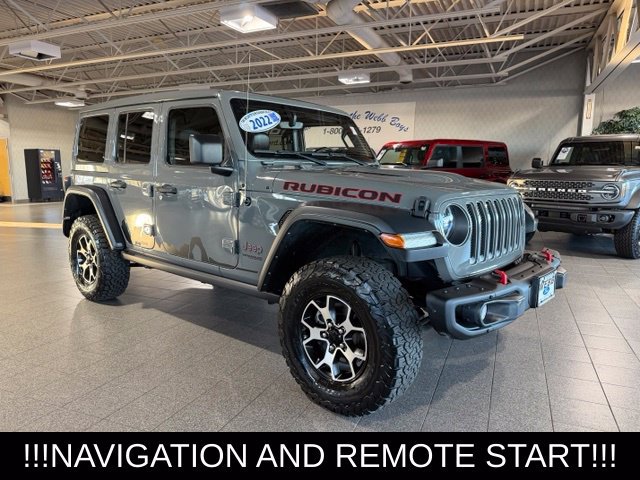Used 2022 Jeep Wrangler Unlimited Rubicon w/ Steel Bumper Group AWD/4WD image 2