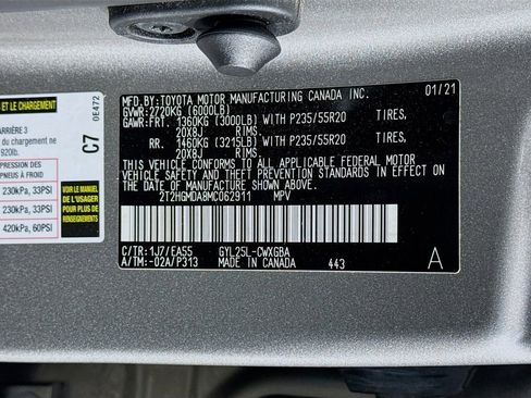 Certified 2021 Lexus RX 450h AWD w/ Premium Package image 34