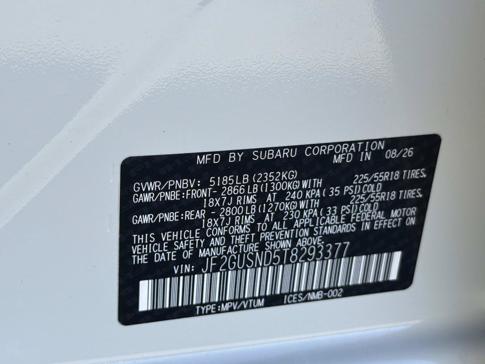 New 2026 Subaru Crosstrek 2.5i Limited AWD/4WD image 26