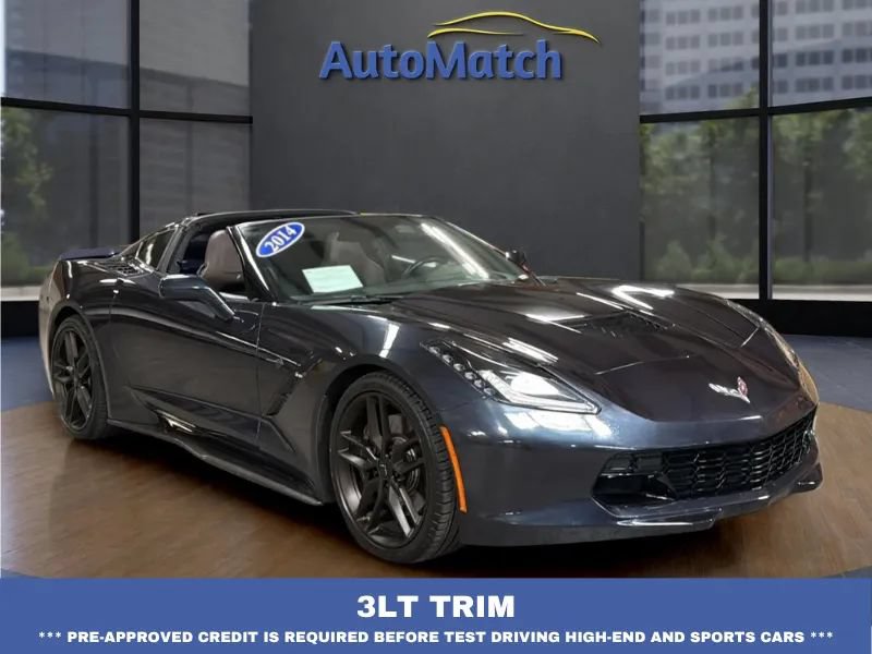 Used 2014 Chevrolet Corvette Stingray Coupe w/ 3LT Preferred Equipment Group RWD image 1