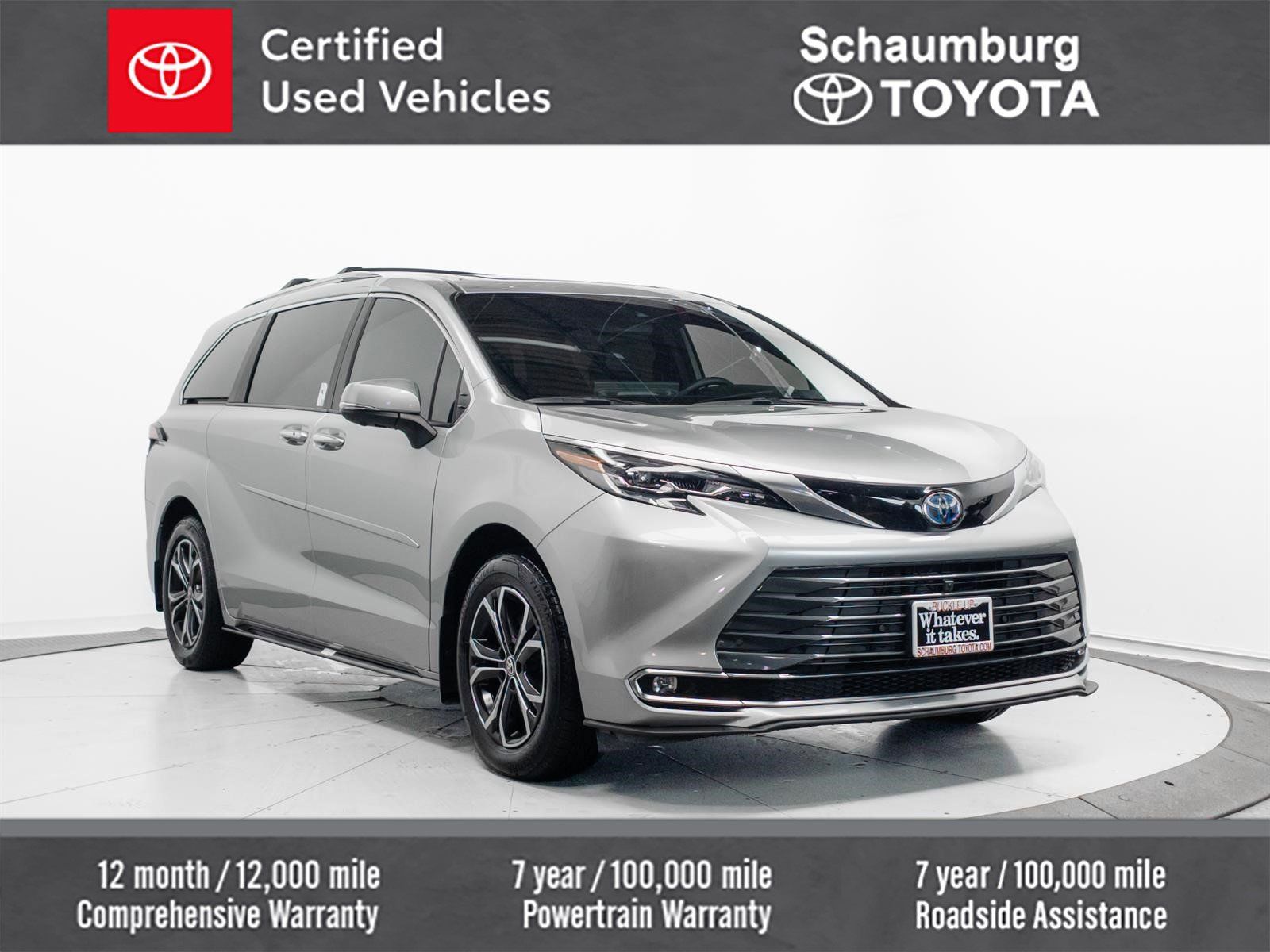 Certified 2025 Toyota Sienna Platinum AWD/4WD image 1