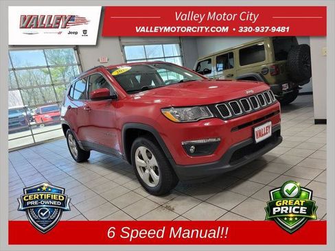 Certified 2019 Jeep Compass Latitude w/ Popular Equipment Group AWD/4WD image 1