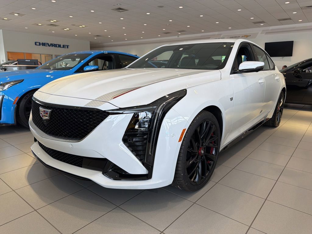 Used 2025 Cadillac CT5 Sport w/ LPO, Red Accent Package RWD image 36