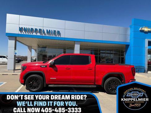 Used 2022 GMC Sierra 1500 Elevation w/ LPO, Elevation Black Package AWD/4WD image 1