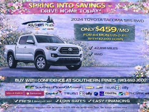 Used 2024 Toyota Tacoma SR5 RWD image 2