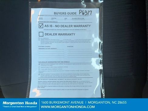 Used 2024 Nissan Sentra SV FWD image 26