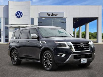 Used 2021 Nissan Armada Platinum w/ Captain's Chairs Package
