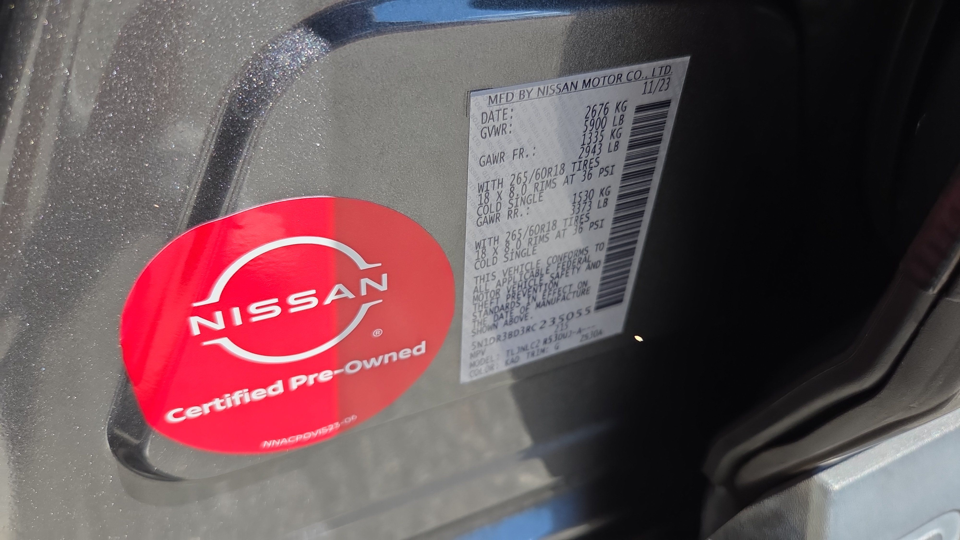 Used 2024 Nissan Pathfinder Rock Creek AWD/4WD image 9