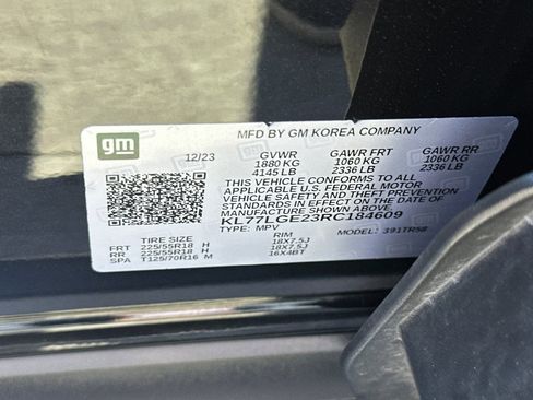 Certified 2024 Chevrolet Trax RS w/ Driver Confidence Package image 27