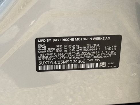 Used 2021 BMW X3 xDrive30i w/ Convenience Package AWD/4WD image 31