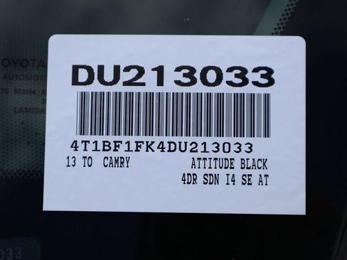 Used 2013 Toyota Camry SE image 6