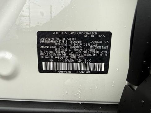 New 2026 Subaru Outback Premium image 16