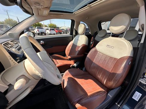 Used 2015 FIAT 500 Lounge w/ Luxury Leather Package FWD image 15