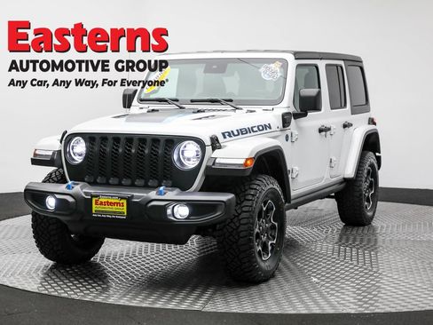 Used 2022 Jeep Wrangler Unlimited Rubicon 4xe w/ Cold Weather Group AWD/4WD image 1