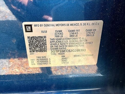 Used 2018 GMC Sierra 1500 SLT w/ Enhanced Driver Alert Package RWD image 16