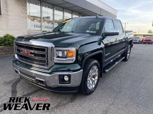 Used 2015 GMC Sierra 1500 SLT w/ SLT Crew Cab Value Package AWD/4WD image 1
