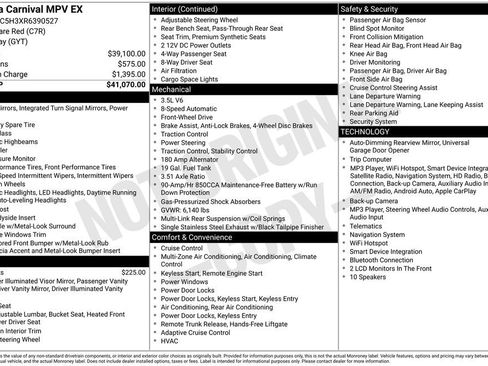 Used 2024 Kia Carnival EX FWD image 5