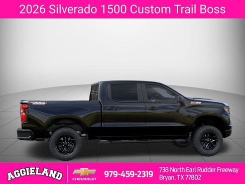 New 2026 Chevrolet Silverado 1500 Custom Trail Boss AWD/4WD image 6