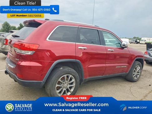 Used 2014 Jeep Grand Cherokee Limited w/ Trailer Tow Group IV AWD/4WD image 4