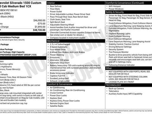 Certified 2023 Chevrolet Silverado 1500 Custom image 32