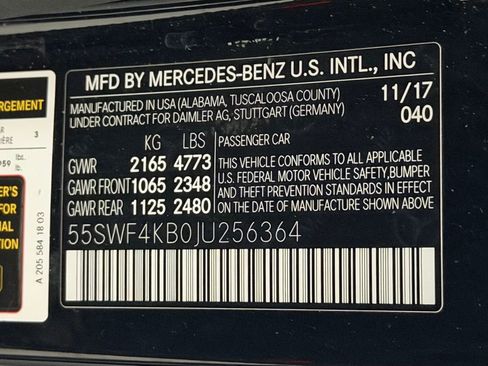 Used 2018 Mercedes-Benz C 300 4MATIC Sedan w/ Premium Package image 28