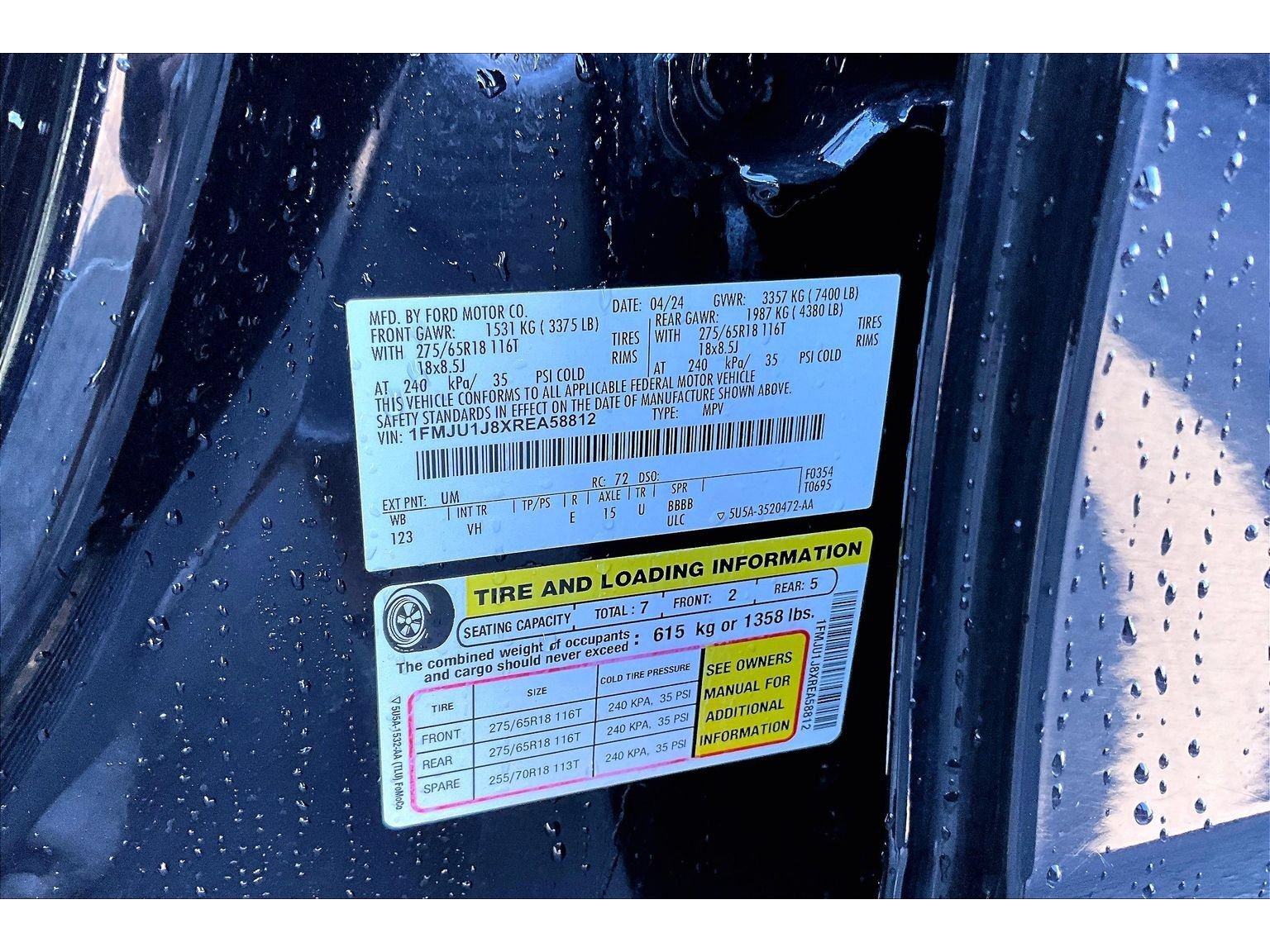 Used 2024 Ford Expedition XLT AWD/4WD image 16