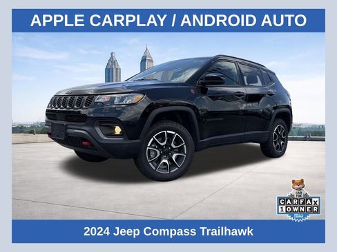 Used 2024 Jeep Compass Trailhawk AWD/4WD image 1
