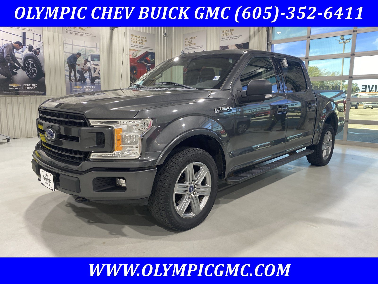Used 2018 Ford F150 XLT w/ Equipment Group 302A Luxury AWD/4WD image 1