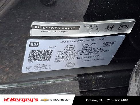 New 2026 Chevrolet Traverse High Country w/ LPO, Floor Liner Package AWD/4WD image 21