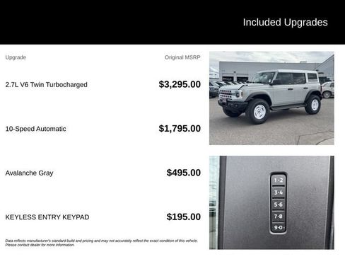 New 2026 Ford Bronco Heritage Edition AWD/4WD image 5