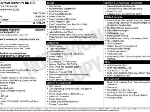 Used 2024 Chevrolet Blazer EV RS image 40