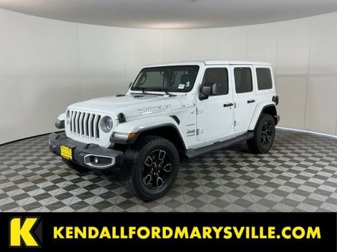 Used 2018 Jeep Wrangler Unlimited Sahara AWD/4WD image 1