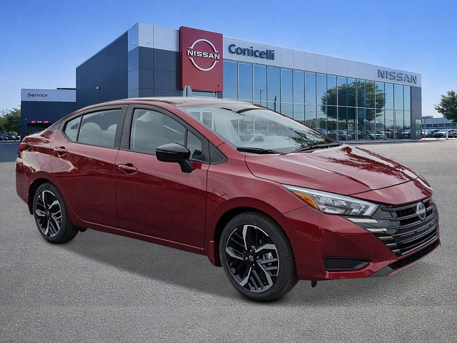 New 2025 Nissan Versa SR w/ Trunk Package FWD image 7