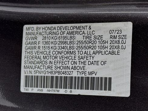 Certified 2023 Honda Pilot Elite image 35
