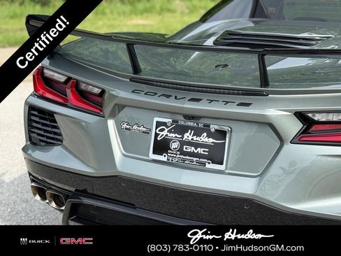 Certified 2023 Chevrolet Corvette Stingray Convertible w/ Z51 Performance Package RWD image 14
