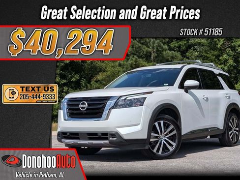 Used 2025 Nissan Pathfinder Platinum w/ Cargo Package FWD image 1