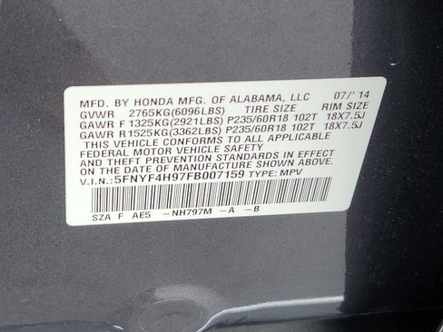 Used 2015 Honda Pilot Touring image 26