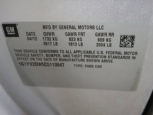 Used 2012 Chevrolet Corvette Grand Sport w/ 2LT Preferred Equipment Group RWD image 43