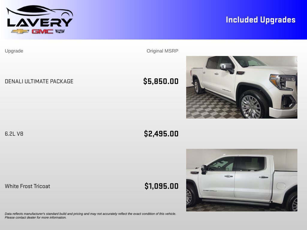 Used 2019 GMC Sierra 1500 Denali w/ Denali Ultimate Package AWD/4WD image 7