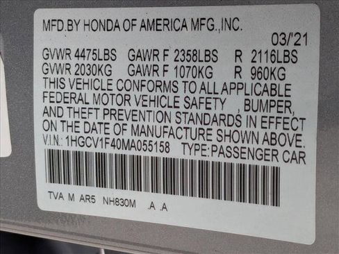 Used 2021 Honda Accord Sport Special Edition image 24