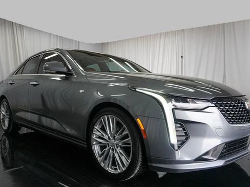 Used 2021 Cadillac CT4 Premium Luxury w/ Climate Package RWD image 2