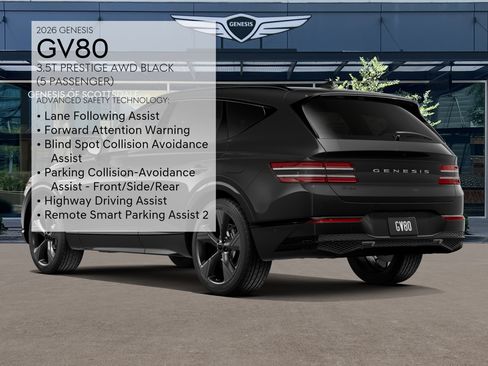 New 2026 Genesis GV80 3.5T Prestige AWD/4WD image 7