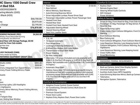 Certified 2025 GMC Sierra 1500 Denali w/ Denali Reserve Package image 31