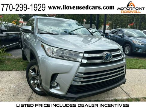 Used 2019 Toyota Highlander Limited Platinum AWD/4WD image 1