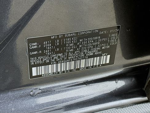 Used 2024 Subaru Crosstrek 2.5i Sport w/ Popular Package #4A image 12