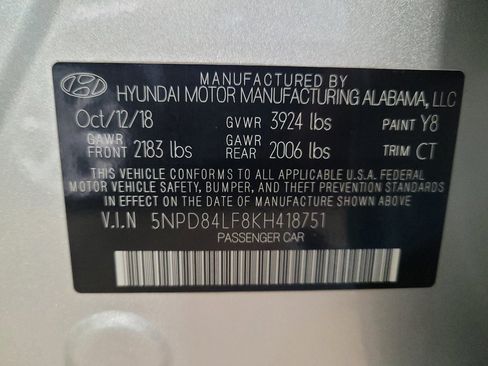 Used 2019 Hyundai Elantra SEL w/ Cargo Package image 33