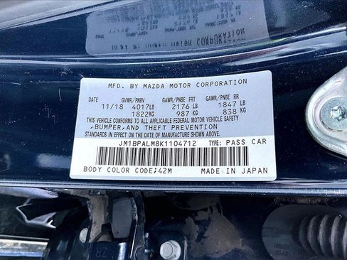 Used 2019 MAZDA MAZDA3 Hatchback image 18